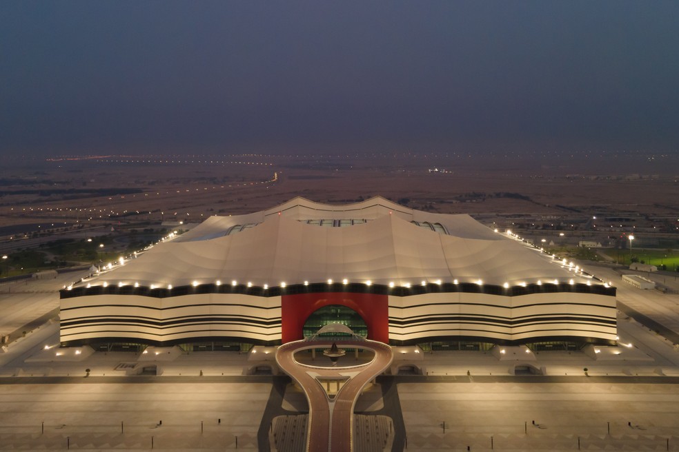Al Bayt receberá a cerimônia de abertura da Copa do Catar — Foto: Getty Images