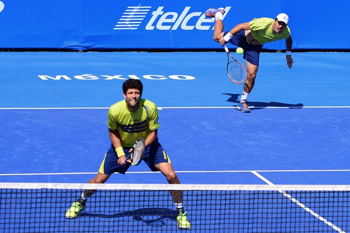 Marcelo Melo e Ivan Dodig no ATP de Acapulco (Foto: Adrian Macias / Mexsport)