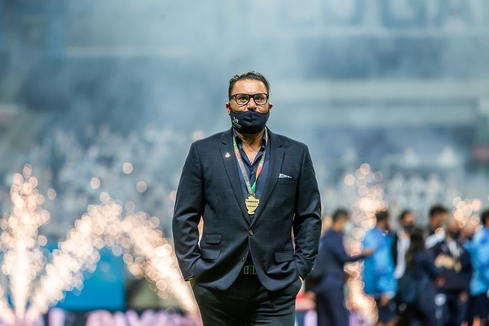Antonio Mohamed, na passagem pelo Monterrey &mdash; Foto: Divulga&ccedil;&atilde;o/Monterrey