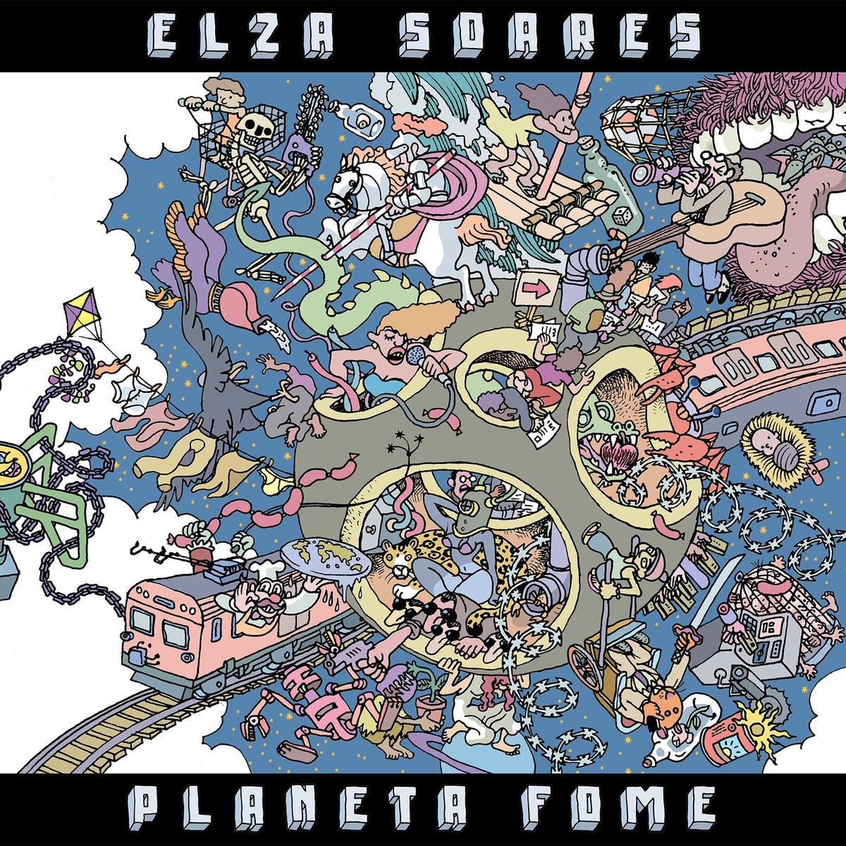 Resultado de imagem para planeta fome elza soares