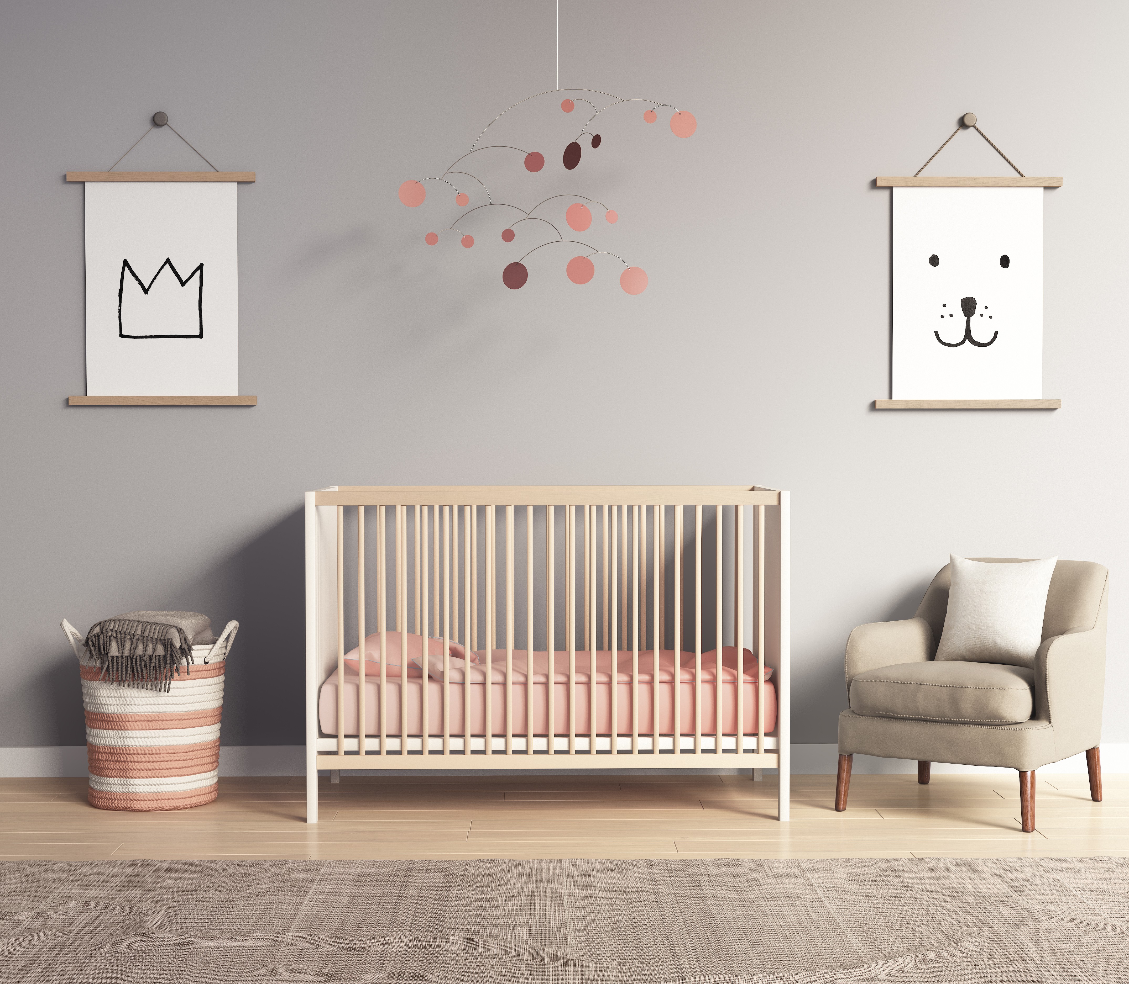 Animação e sonhos podem ganhar forma no quarto do bebê (Foto: Thinkstock)
