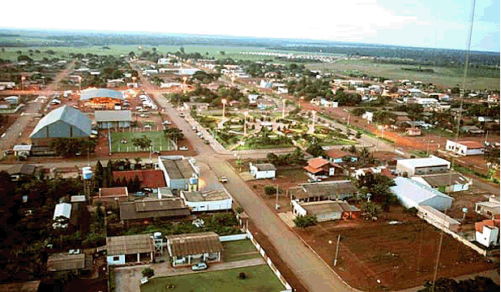 Nova Ubiratã: Terceiro maior produtor de soja de Mato Grosso e quinto do país — Foto: Gcom-MT