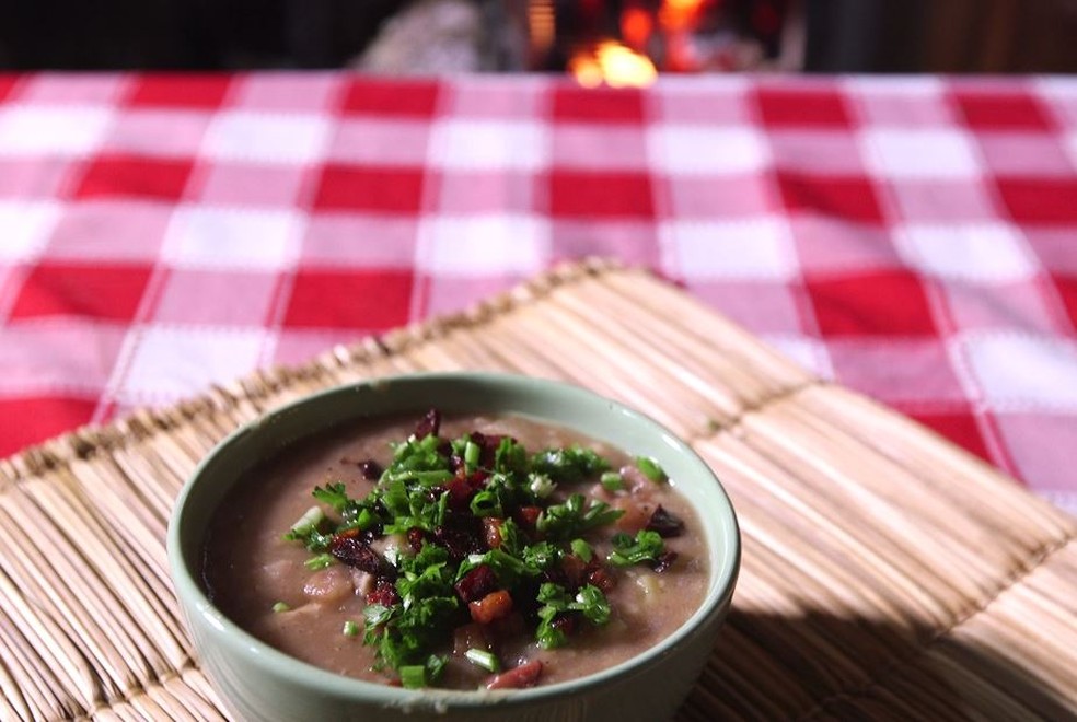 caldo de pinhao da inicio a serie especial na hora do rancho terra da gente g1