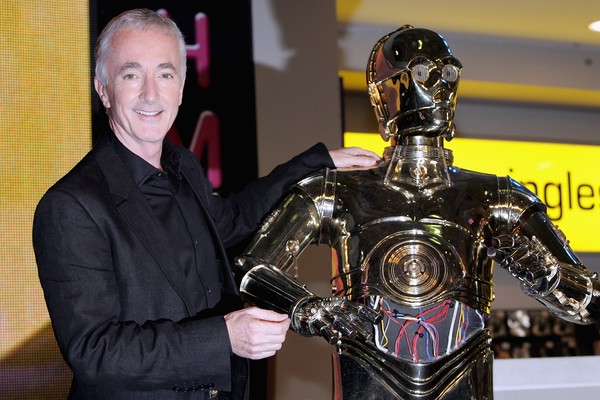 Anthony Daniels, o intérprete do robô C-3PO (Foto: Getty Images)