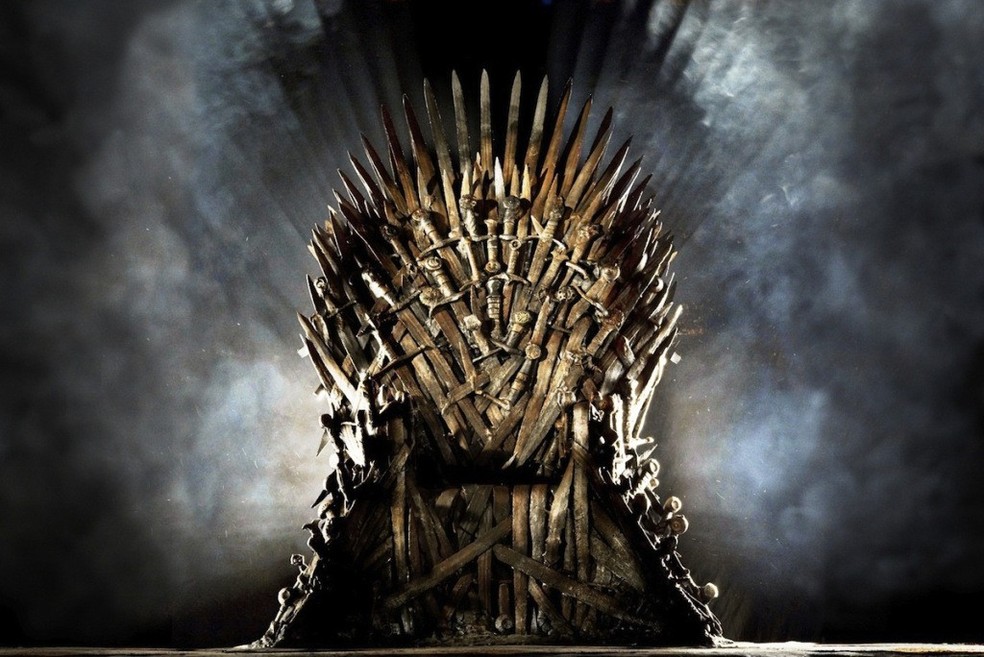 Trono de Ferro de 'Game of Thrones' â€” Foto: HBO/DivulgaÃ§Ã£o