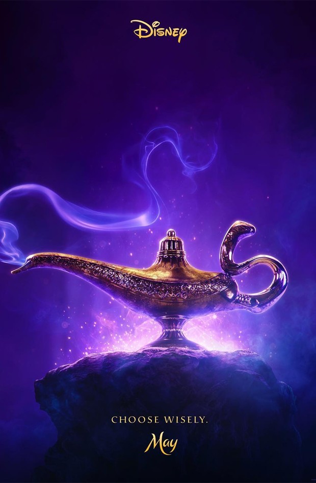 Primeiro cartaz do live-action de Aladdin (Foto: Reprodução/Instagram)