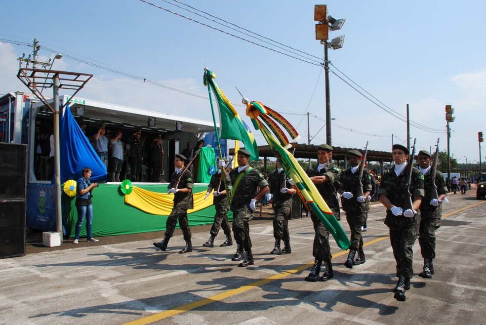 Tradicional desfile no Sambódromo de Bauru foi cancelado este ano devido à pandemia — Foto: Prefeitura de Bauru/Divulgação
