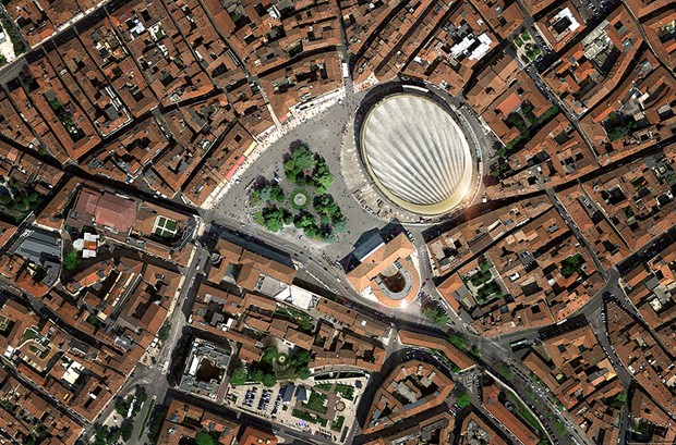 Arena de Verona, na Itália, ganhará cobertura retrátil (Foto: Divulgação)