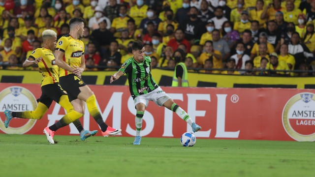 Barcelona de Guayaquil 0 x 0 Am&Atilde;&copy;rica-MG - Ta&Atilde;&sect;a Libertadores Terceira fase -  Tempo Real - Globo Esporte