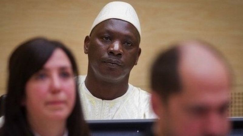 Thomas Lubanga no Tribunal Penal Internacional em 2012 (Foto: Getty Images via BBC News)
