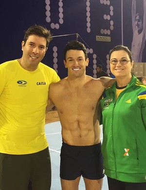 Diego Hypolito em Doha (Foto: Reprodução/Instagram)