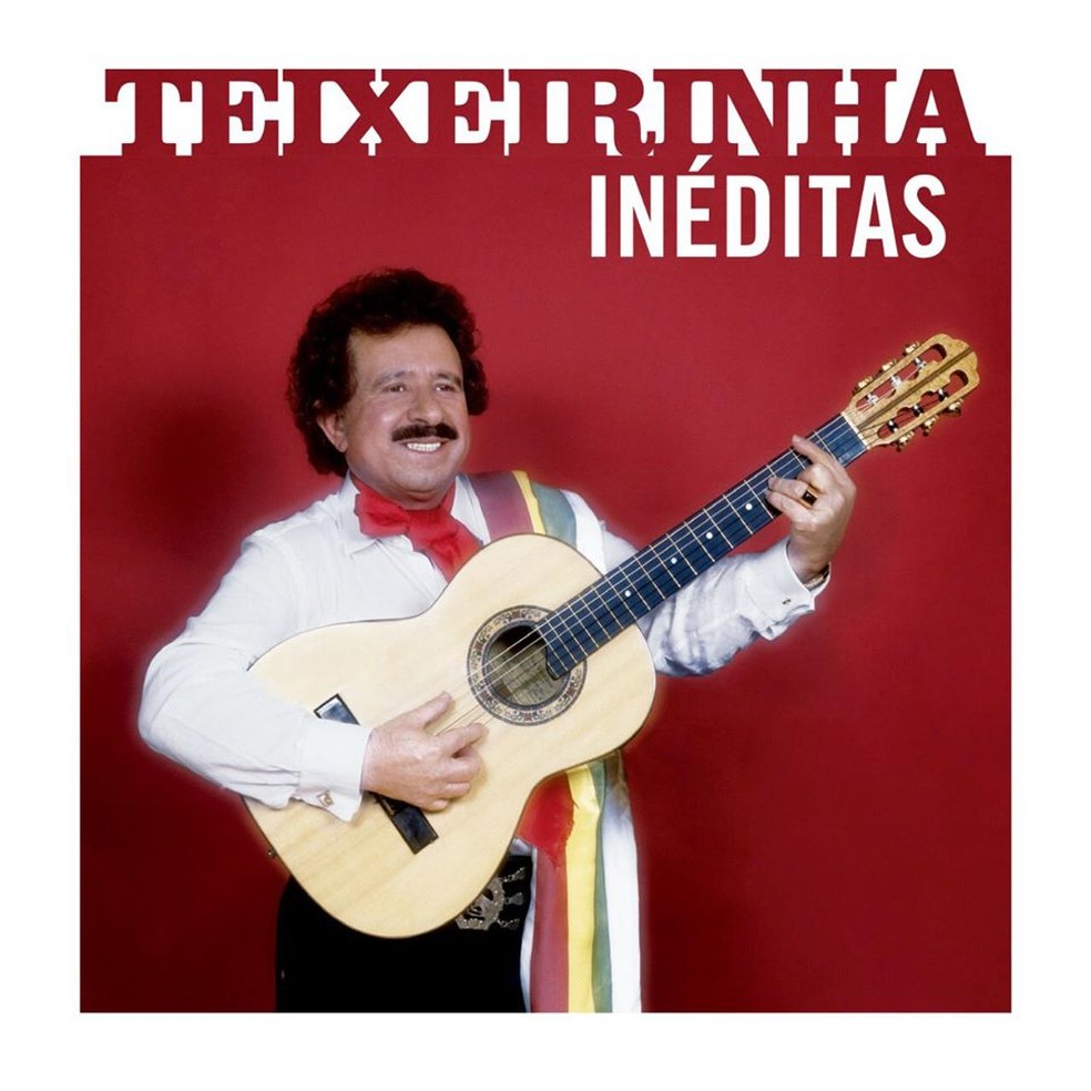 Capa do álbum 'Inéditas', de Teixeirinha — Foto: Divulgação