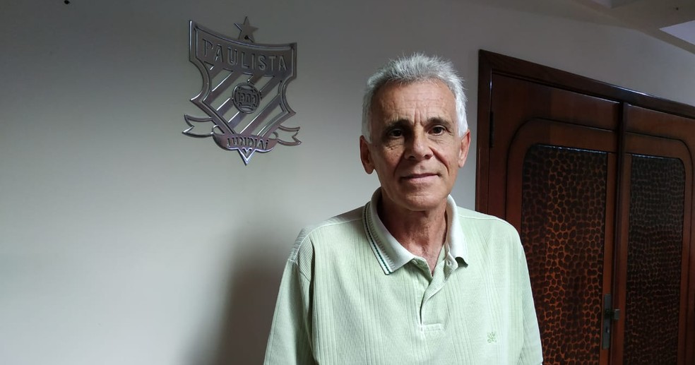 Wilson Zanatta, diretor financeiro do Paulista: "Apesar de todos os problemas, salÃ¡rios dos jogadores estÃ£o em dia"  (Foto: Emilio Botta)