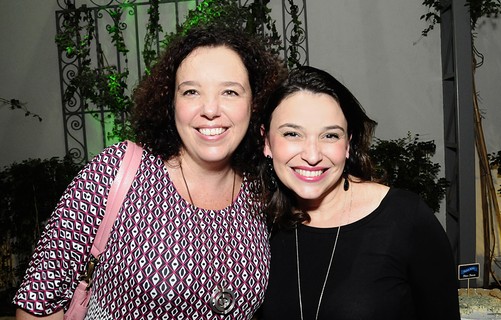 Paula Perim, diretora de grupo da Editora Globo, e Virginia Any, diretora de publicidade da Editora Globo 