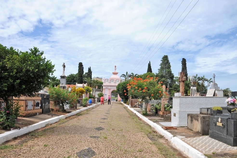 Cemitério da Saudade de Piracicaba — Foto: Justino Lucente/CCS 