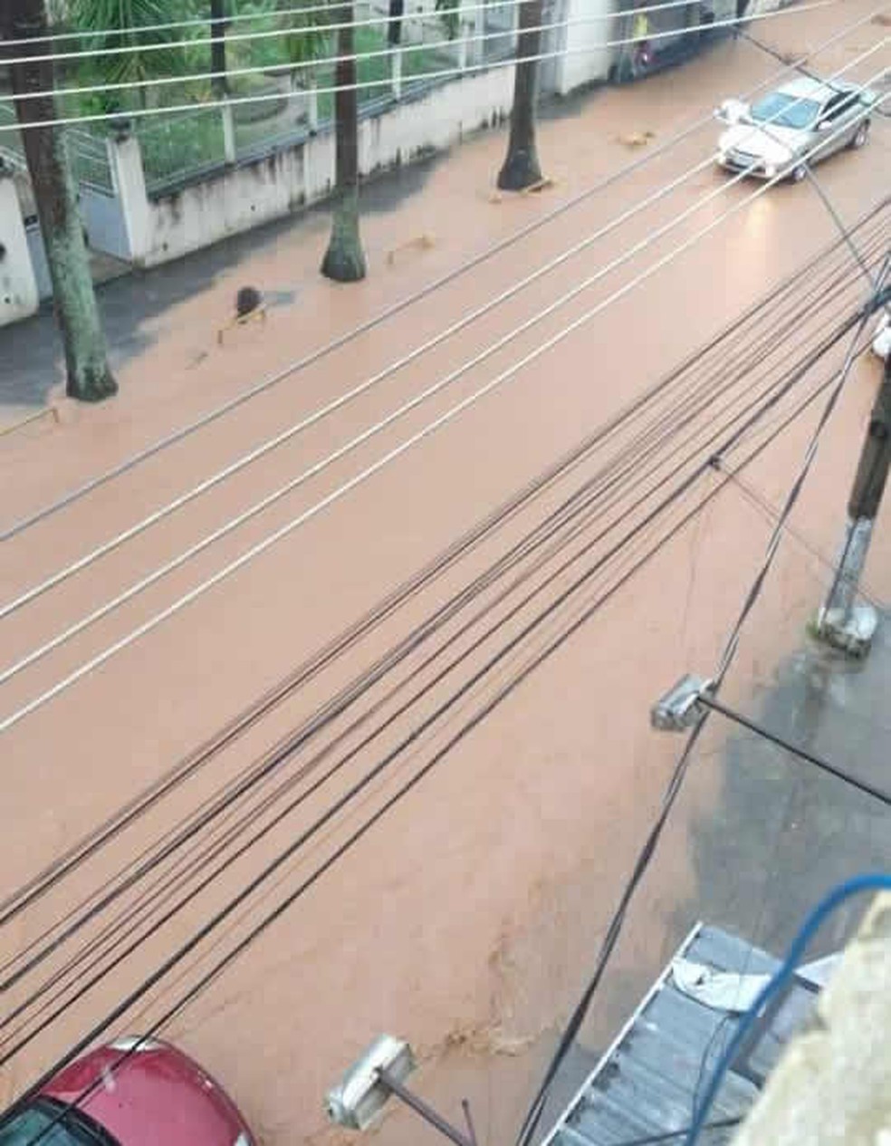 Rua Barão do Rio Bonito — Foto: Reprodução/Redes Sociais