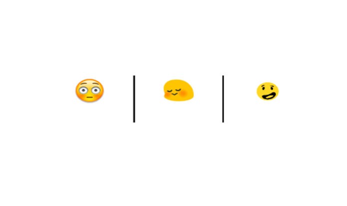 Diferente do que pensam, este emoji está apenas envergonhado (Reprodução/ Gabriella Fiszman)