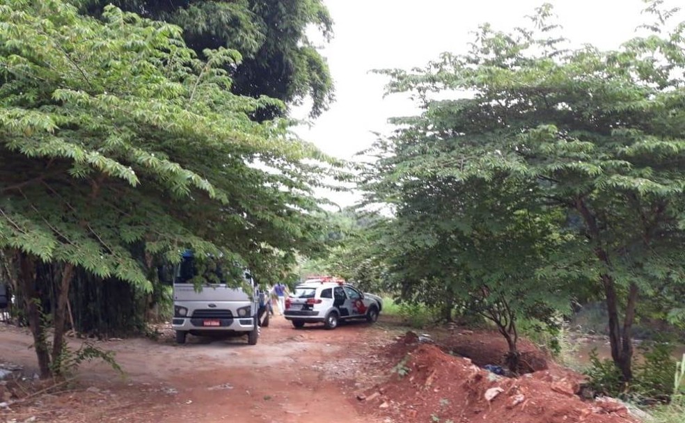 PM faz buscas de suspeitos de roubo em mata em Araraquara (Foto: ACidadeON/Araraquara)