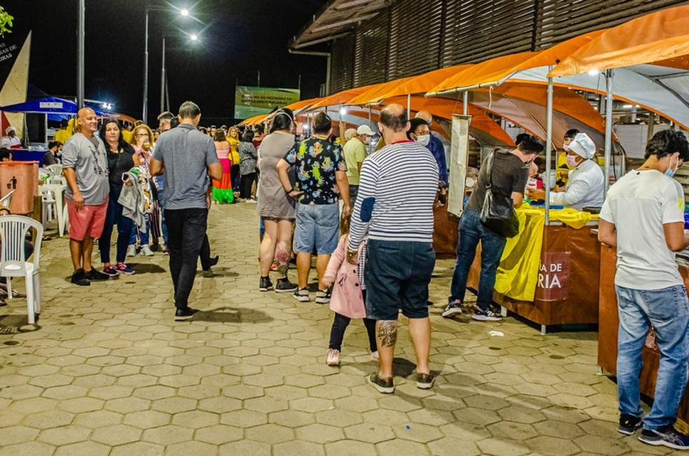 Segunda edição do Festival da Moqueca da Grande Goiabeiras, em setembro de 2021 — Foto: Leonardo Silveira/Prefeitura de Vitória 
