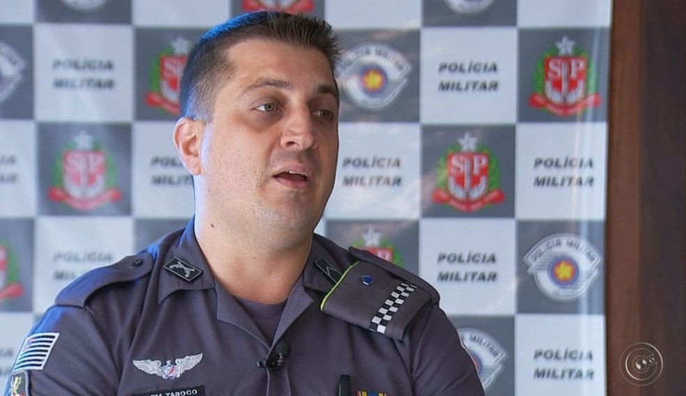 Renato lembra de cada detalhe da ocorrência que terminou em acidente em Paraguaçu Paulista (Foto: Reprodução / TV TEM )