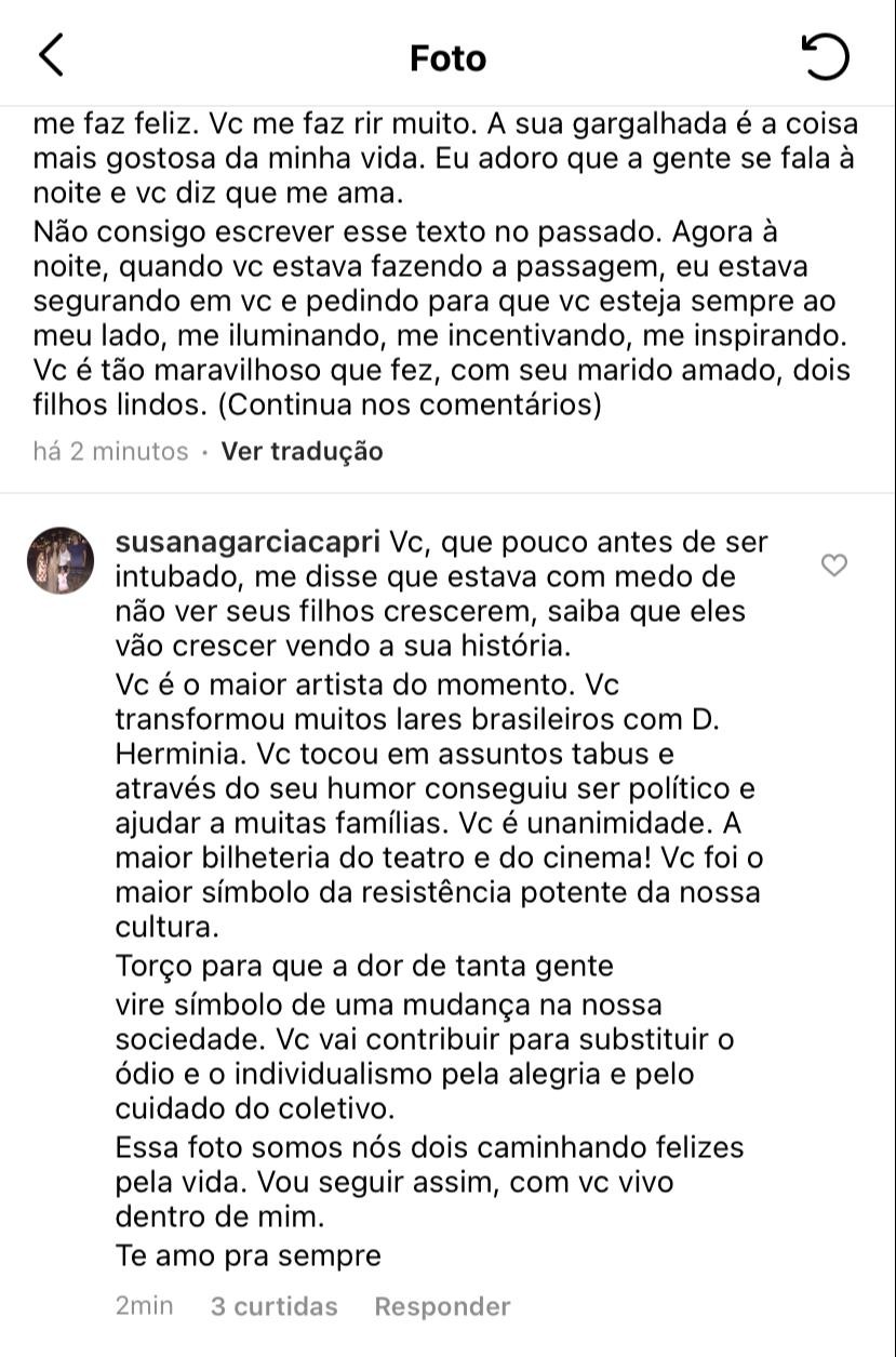 Melhor Amiga De Paulo Gustavo Susana Garcia Revela Doação Dele De R