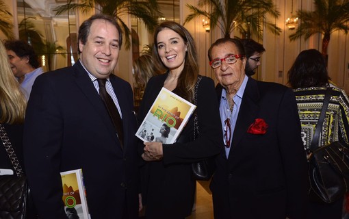George Faussi, Vanessa  Oliveira e Humberto Saad