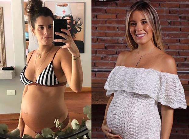Grávidas, Shantal Verdelho e Raquel Mattar falam sobre os essenciais da mala de maternidade (Foto: Instagram/ Reprodução)