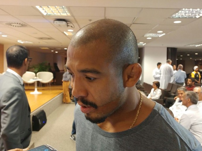 José Aldo no INTO (Foto: Raphael Marinho)