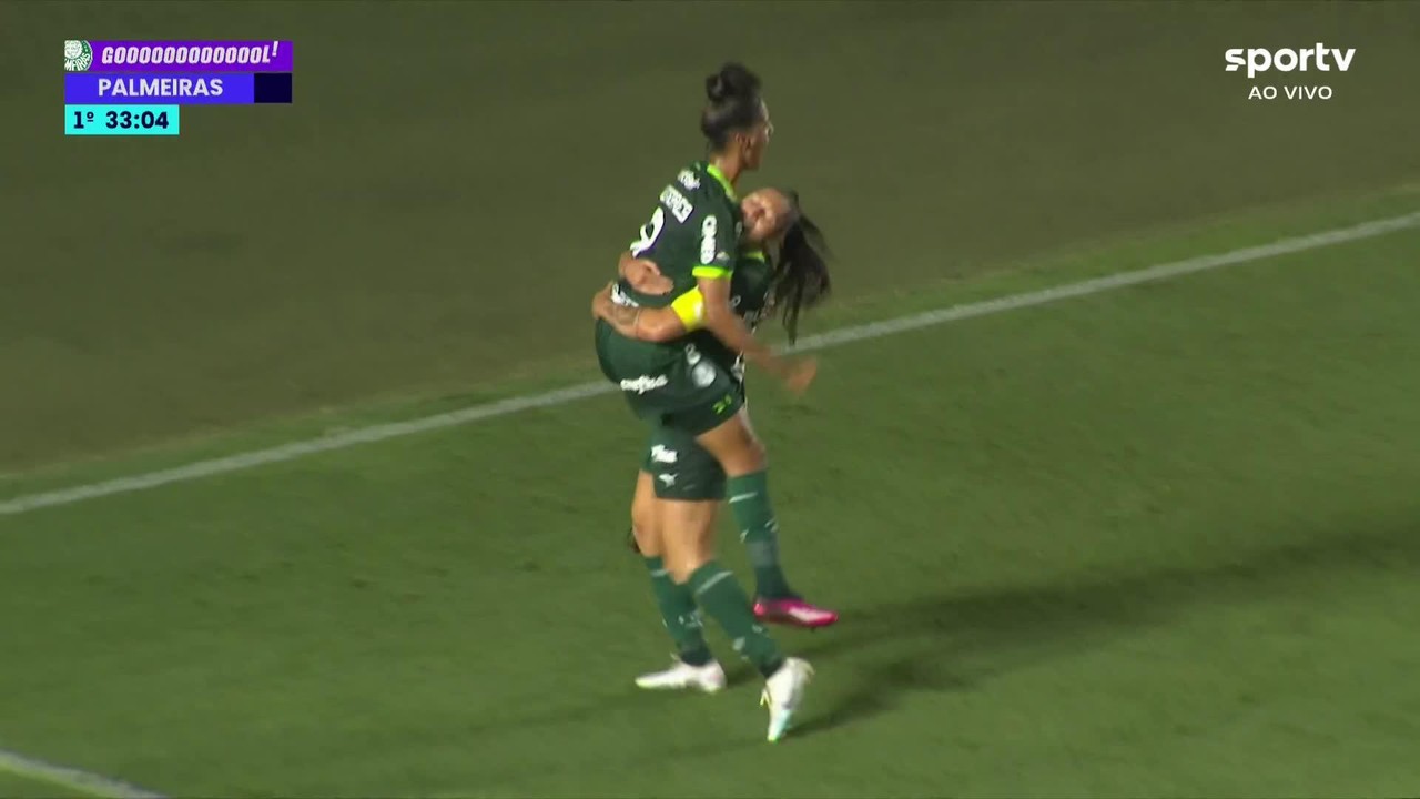 Santos 1 x 1 Palmeiras - Melhores momentos - 5ª rodada do Brasileirão feminino 2023