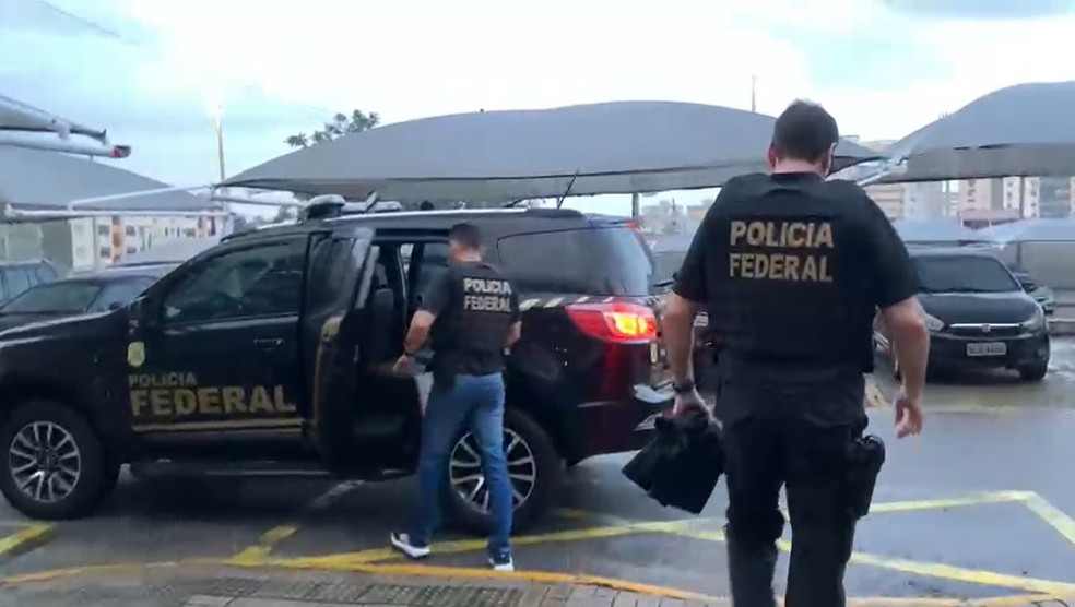 Operação da Polícia Federal em Fortaleza — Foto: PF/Divulgação