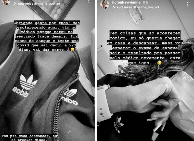 Vivianne Noronha vai parar em hospital (Foto: Reprodução/Instagram)
