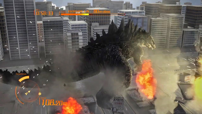 Com jeitão de PS2, Godzilla: The Game é um jogo para se esquecer (Foto: Reprodução/PSU)