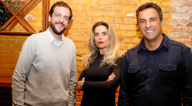 André Galante, Betina Sehbe e Luciano Touguinha: sócios se uniram após fusão entre Orgânico Gourmet e Keep Light (Foto: Iude Richele)