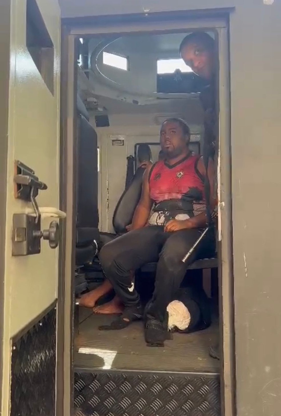 Biel, um dos presos pela PM em fuga da Cidade de Deus — Foto: Reprodução