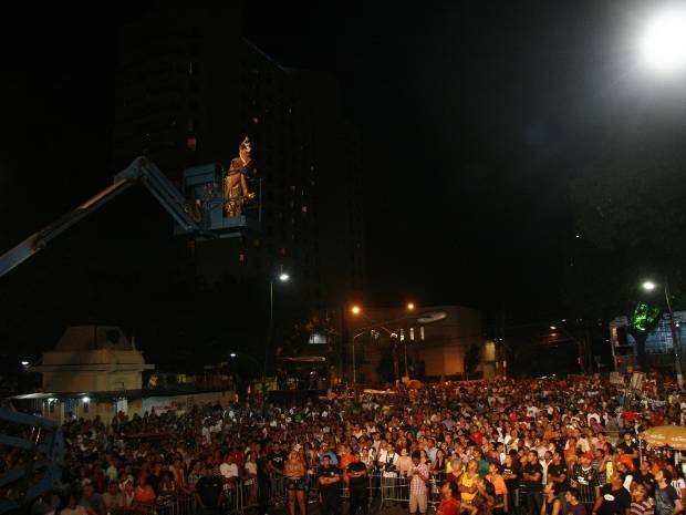 Público costuma lotar a Praça da República para a Festa da Chiquita. (Foto: Henrique Felício/O Liberal)