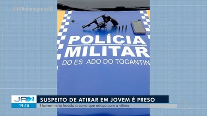 Homem suspeito de atirar em jovem é preso no norte do Tocantins