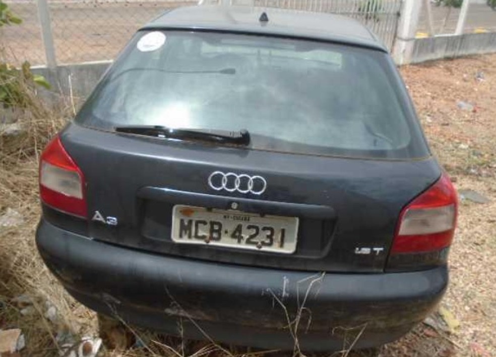 Audi é um dos veículos leiloados — Foto: Detran-MT/ Divulgação
