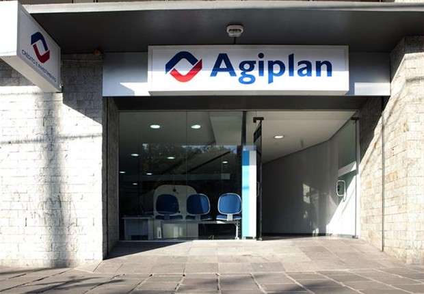 Agência do Banco Agiplan no Rio Grande do Sul (Foto: Reprodução/Twitter)