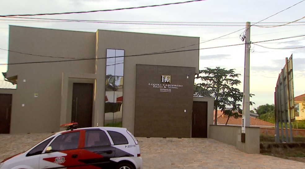 Escritório de advocacia é alvo da Operação Têmis em Ribeirão Preto (Foto: Reprodução/EPTV)