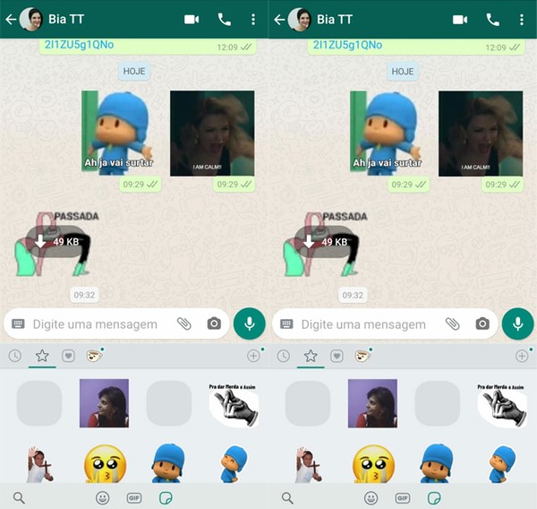 Figurinhas não aparecem no WhatsApp? Usuários reclamam de erro no Beta |  Redes sociais | TechTudo