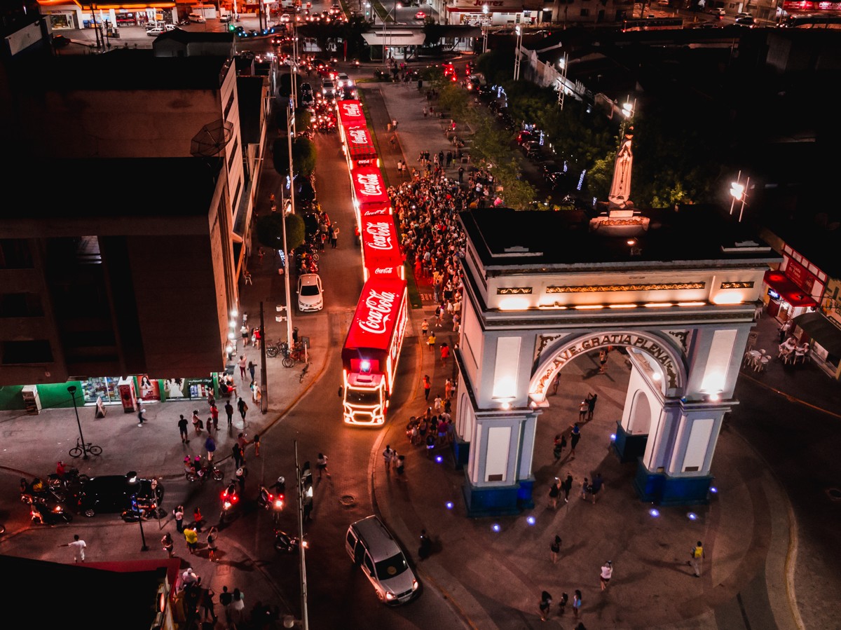 112 cidades receberão a maior edição da Caravana Coca-Cola (Foto: Divulgação)