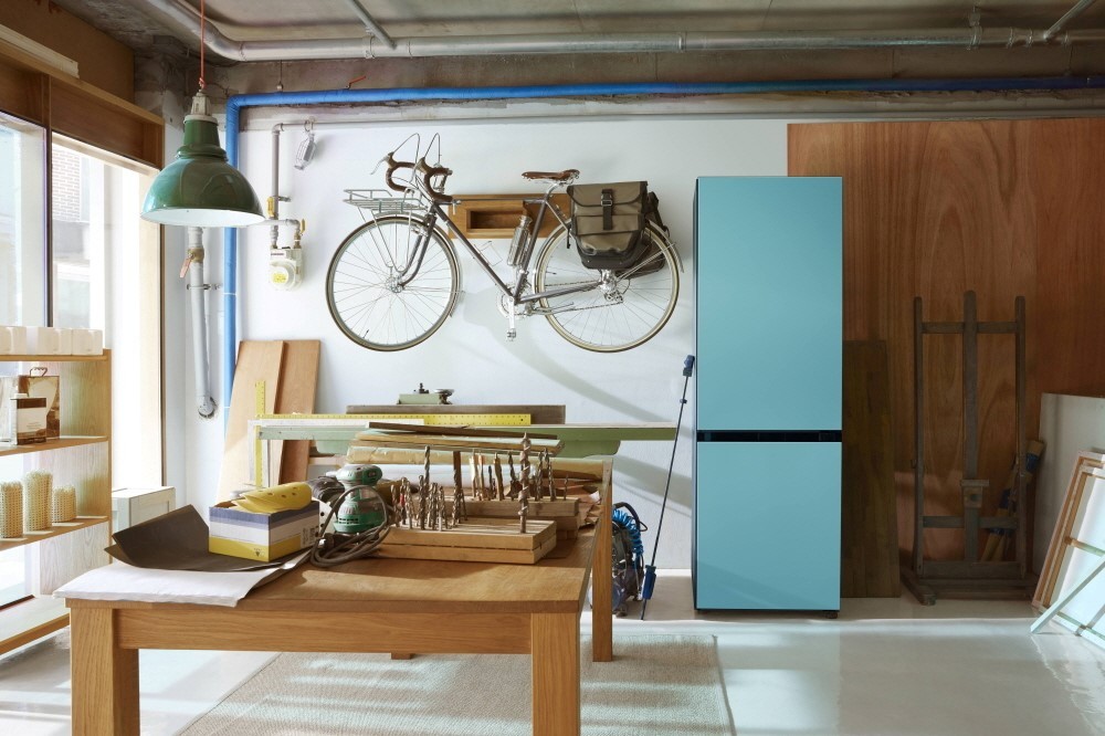 Samsung lança refrigerador personalizável ideal para cozinhas pequenas (Foto: Divulgação)