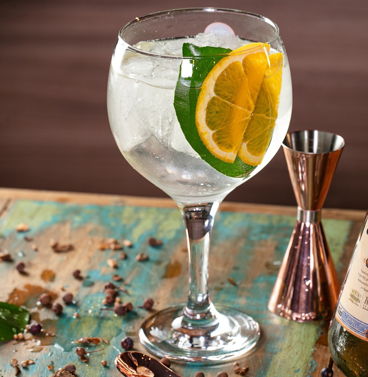 Descubra como preparar gin tônica com laranja Gastronomia Casa e Jardim