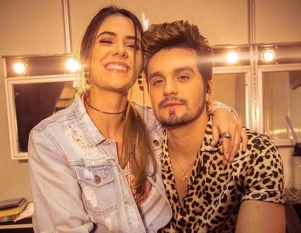 Luan Santana e Jade Magalhães (Foto:  Reprodução Instagram)