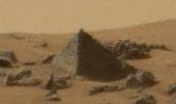 a pirâmide de marte (Foto: reprodução)