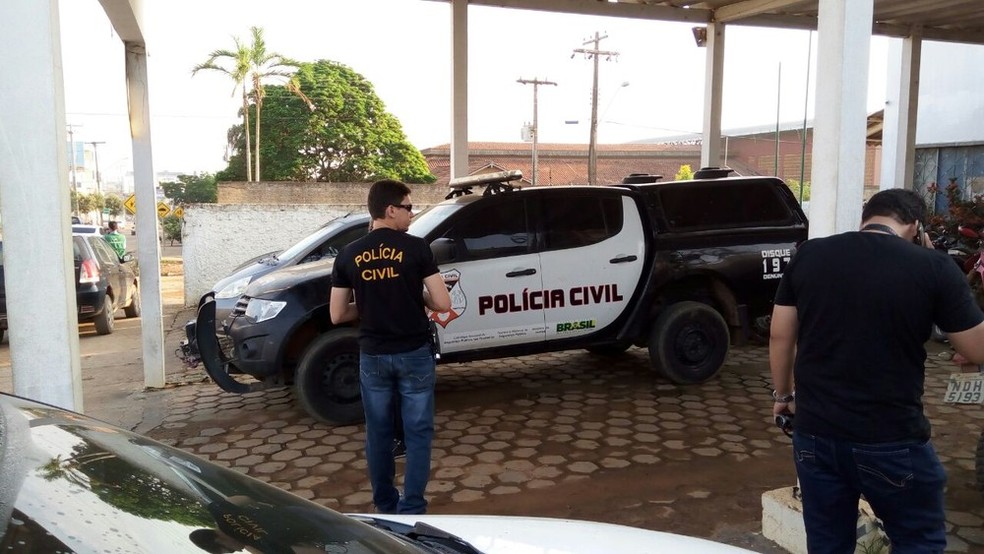 Polícia Civil de Buritis investiga o caso (Foto: Rede Amazônica/Reprodução)