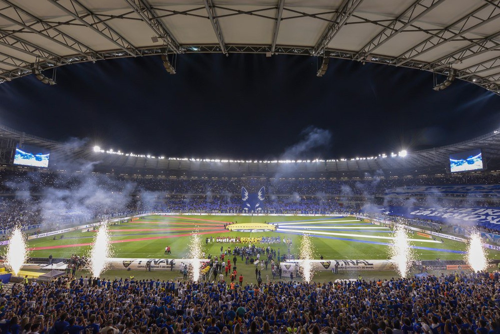Cruzeiro x Flamengo bate recorde de público da Copa do Brasil em 2017 