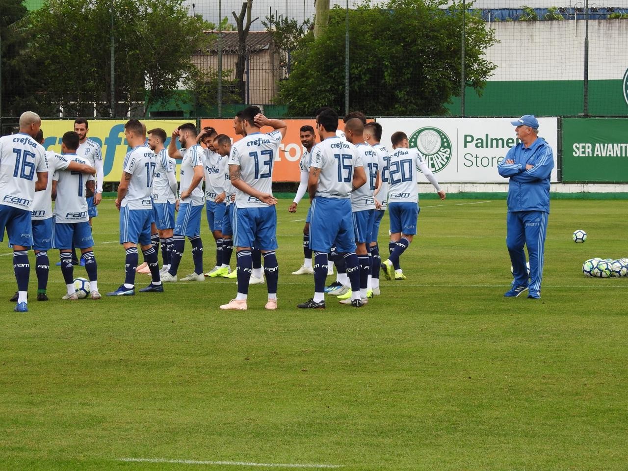 Palmeiras x Ceará: Felipão trabalha sem novas baixas, mas time tem dúvidas para domingo