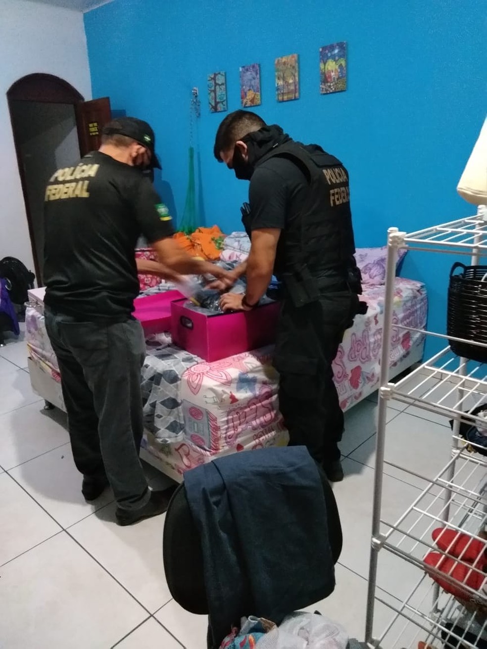 Polícia cumpriu mandados de busca e apreensão no Pará  — Foto: PF/Divulgação 