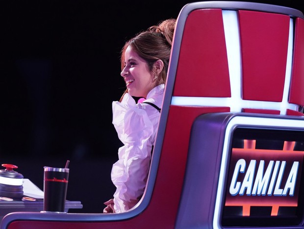 Camila Cabello no The Voice (Foto: NBC / Twitter)